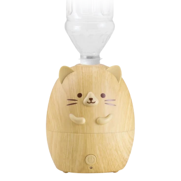 Humidificador Kooling de secado rápido. & largo - humedad duradera. Utilice una botella de agua para humidificar. Ligero y portátil. Diseño de dibujos animados de moda